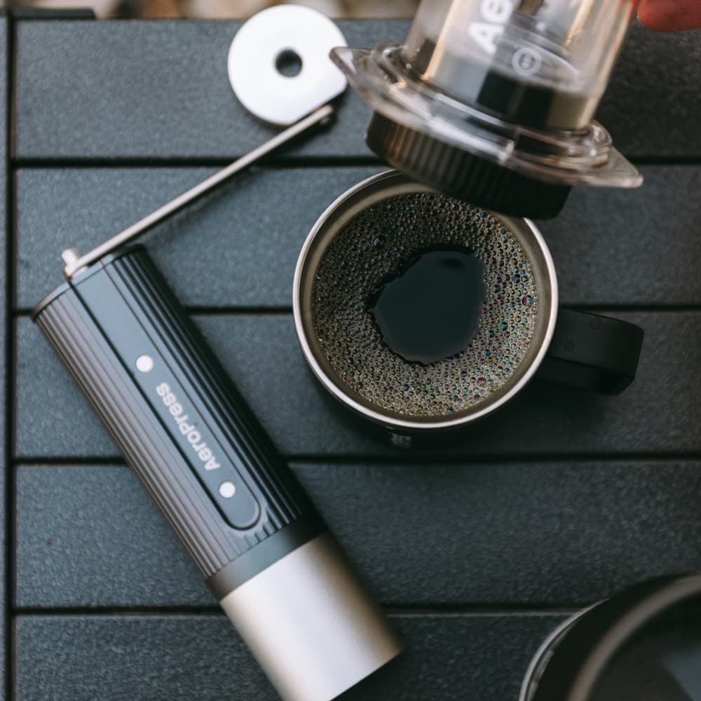 AeroPress kaffekvern – Premium håndkvern for reise - Image 7