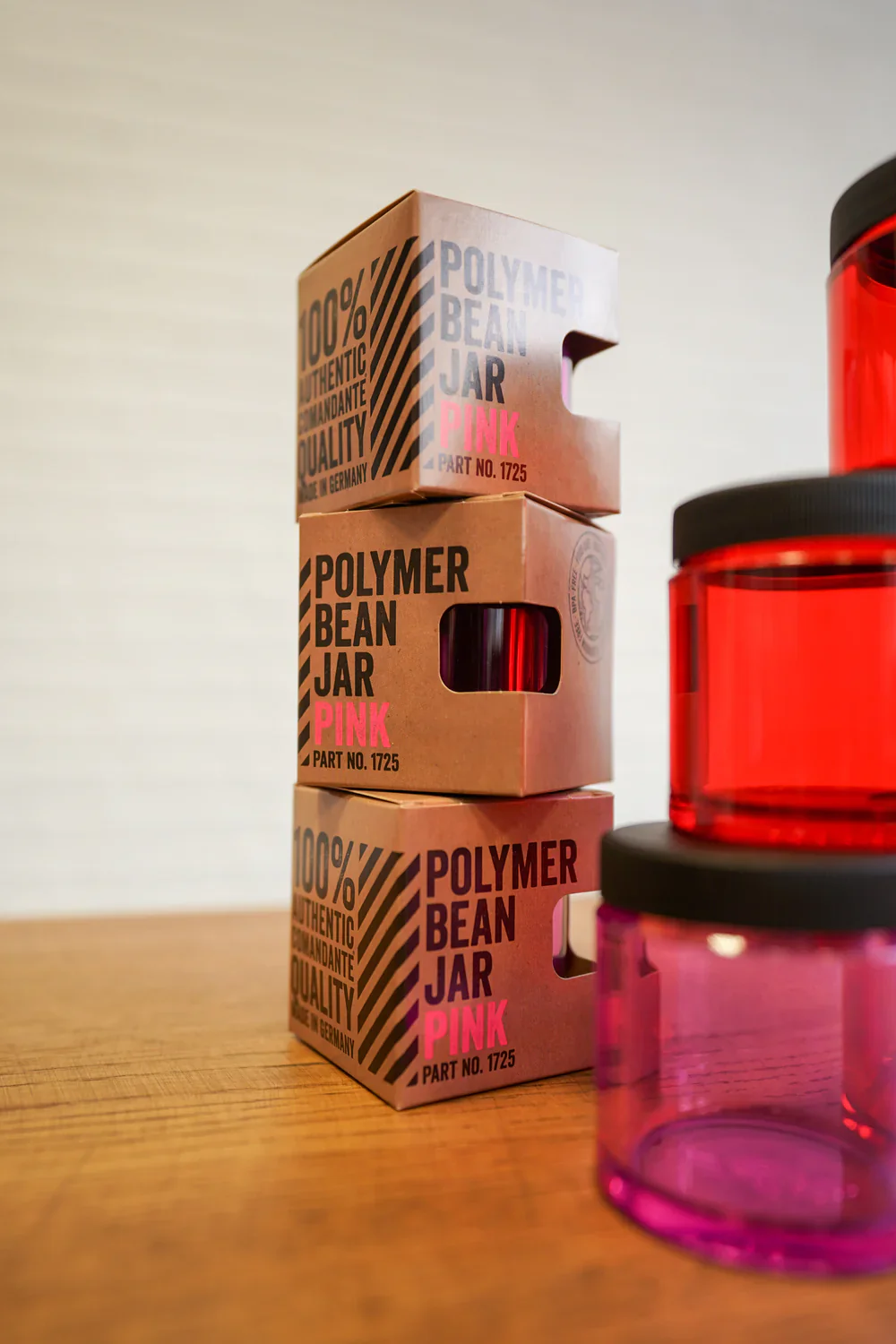 Comandante Bean Jar i polykarbonat med spreke farger - Image 3