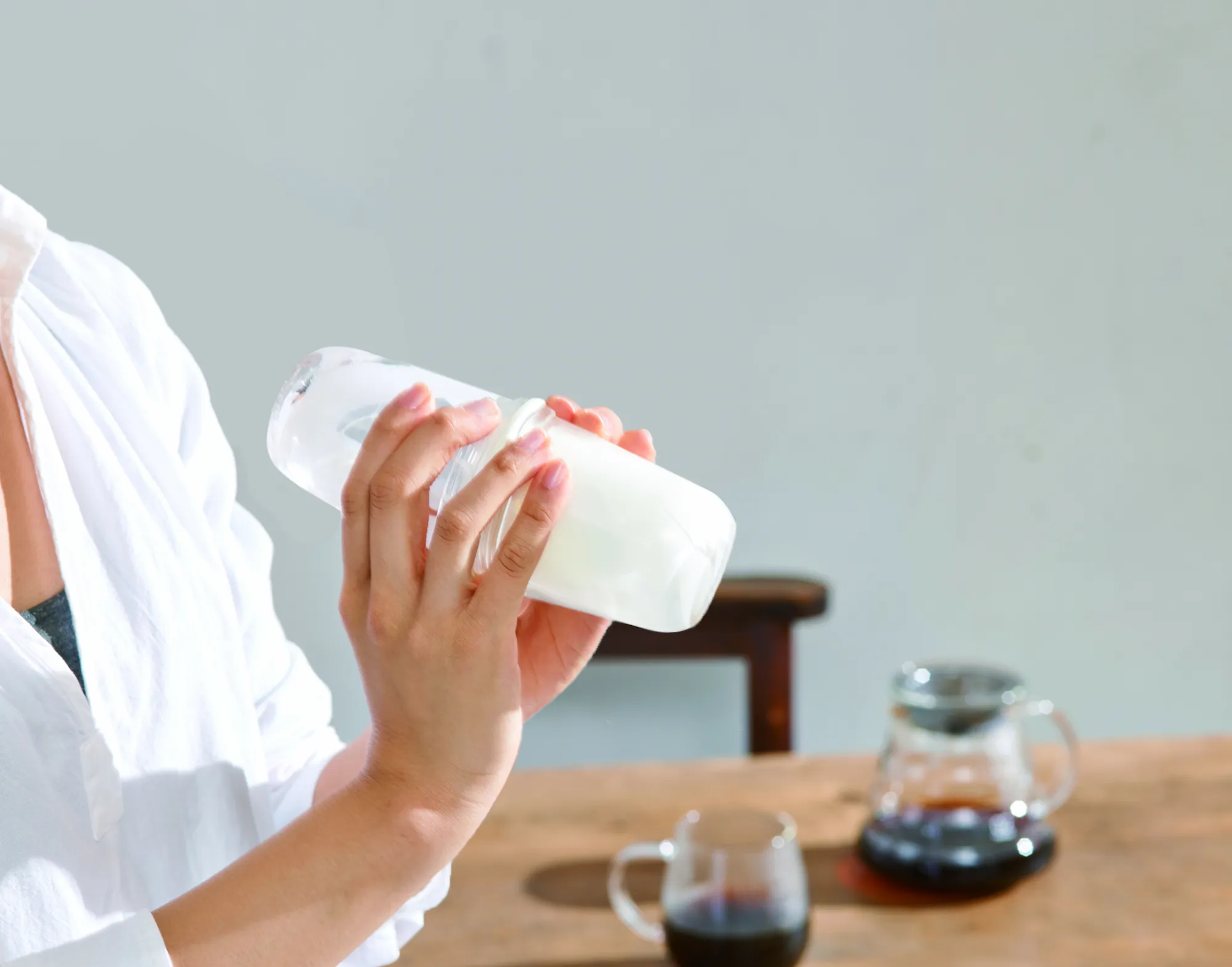 Hario Latte Shaker (matcha shaker) LS-70-OW - Image 2