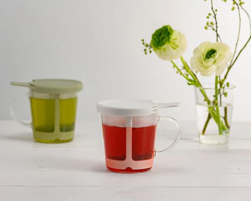 Hario One Cup Tebrygger i hvit OCT-1-W - Image 3