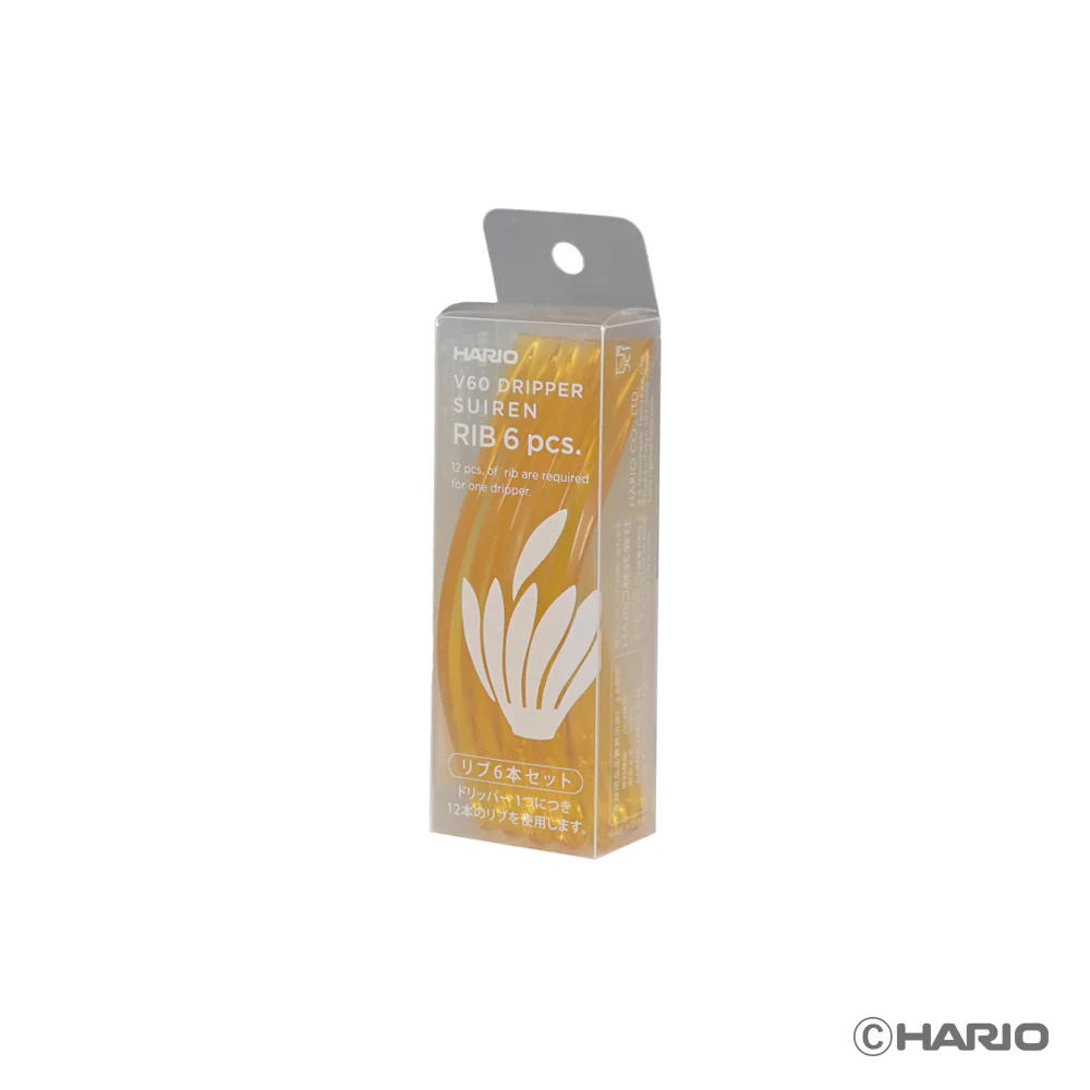 Hario V60 SUIREN Rib 6-piece Set - Image 3