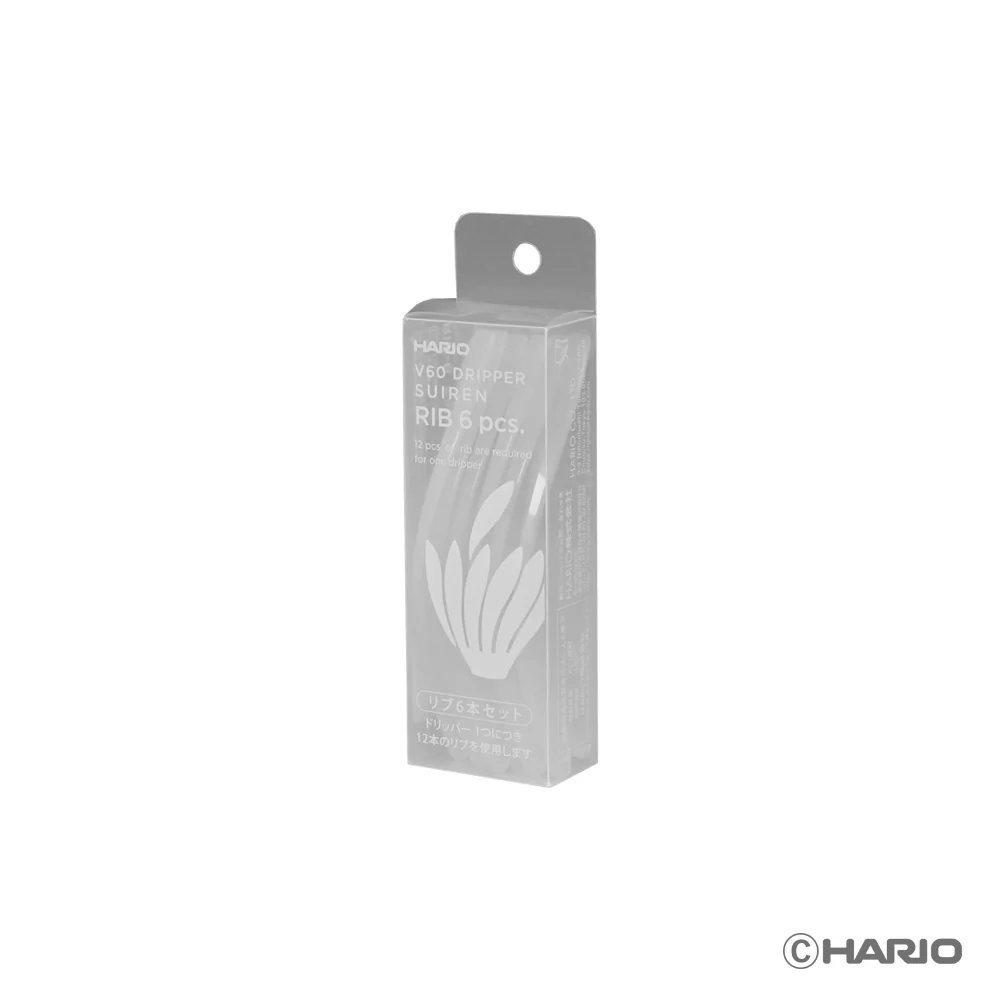Hario V60 SUIREN Rib 6-piece Set - Image 5