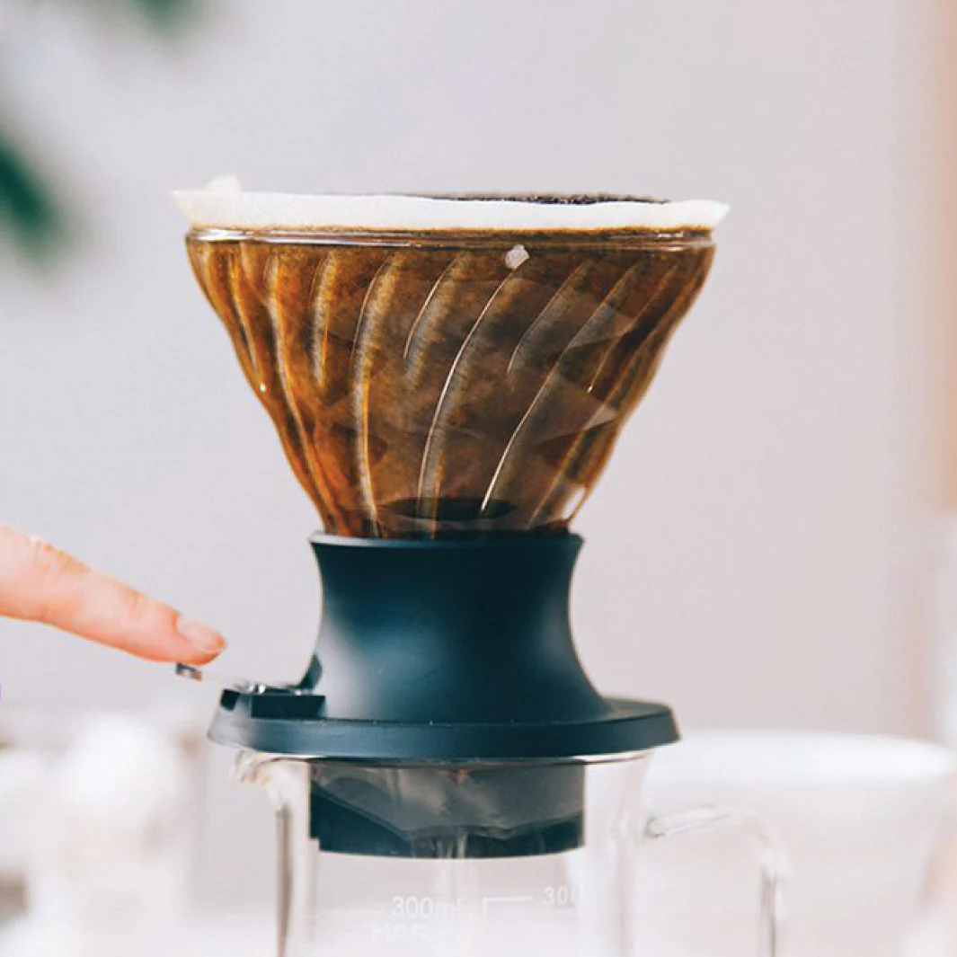 HARIO V60 Switch Immersion brygger i glass med filter - Image 3
