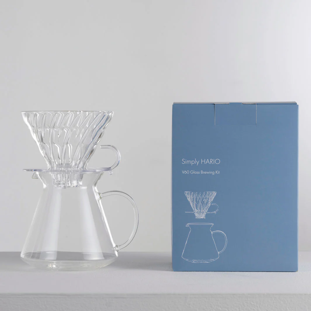 HARIO V60 minimalistisk bryggesett i glass - Image 4
