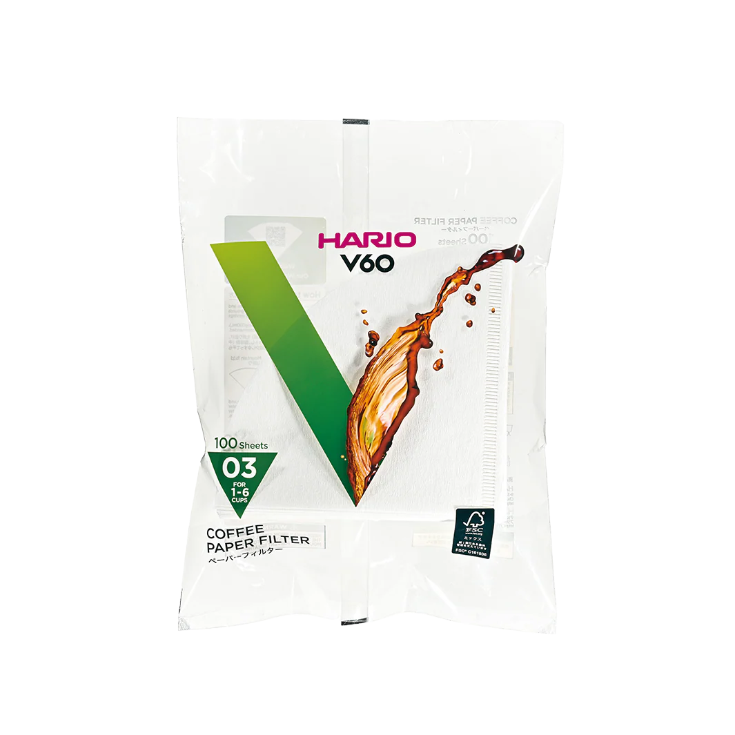 Hario V60 kaffefiltre 100stk - Image 3
