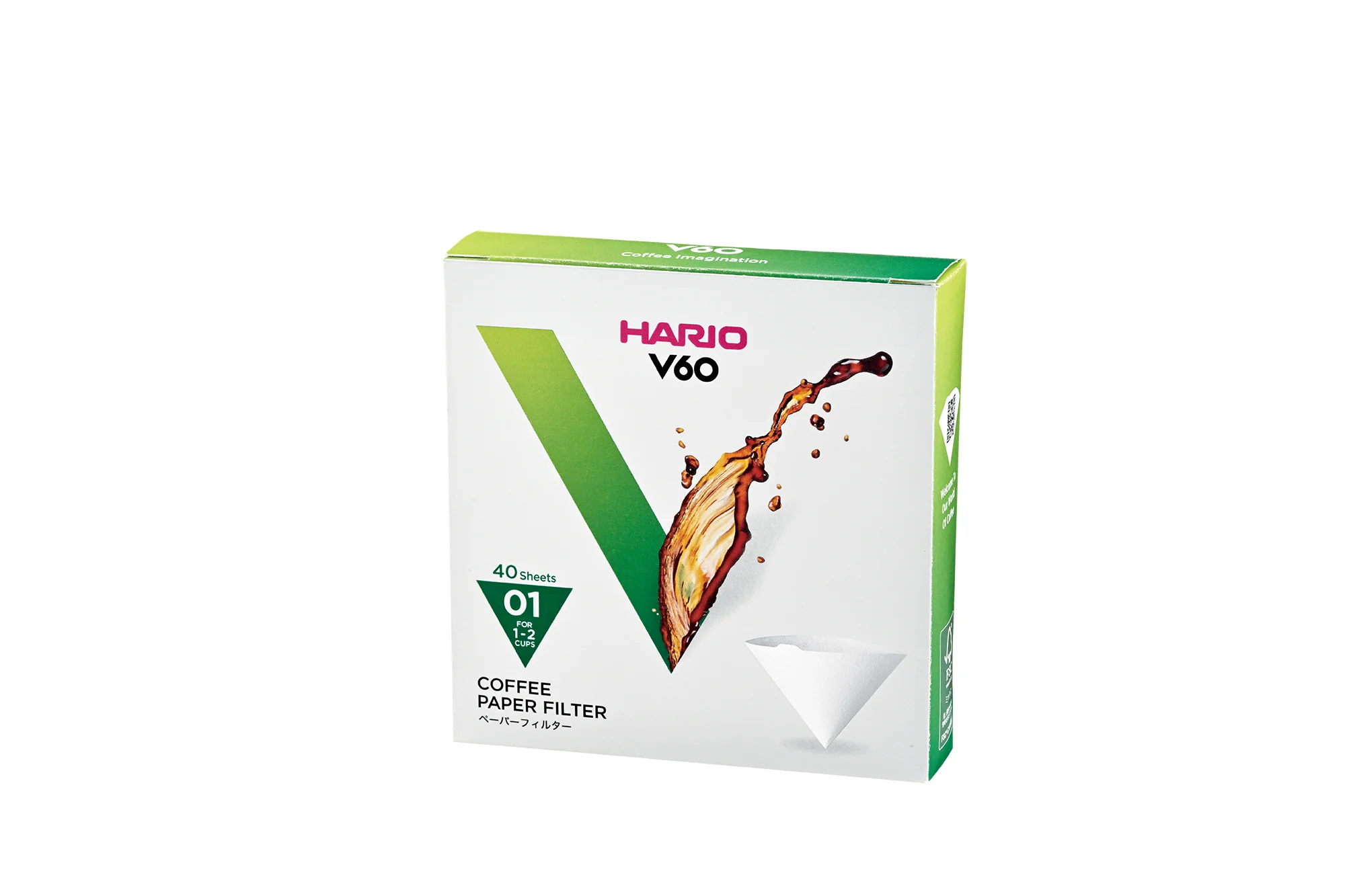 Hario V60 40 pakk kaffefilter - Image 3