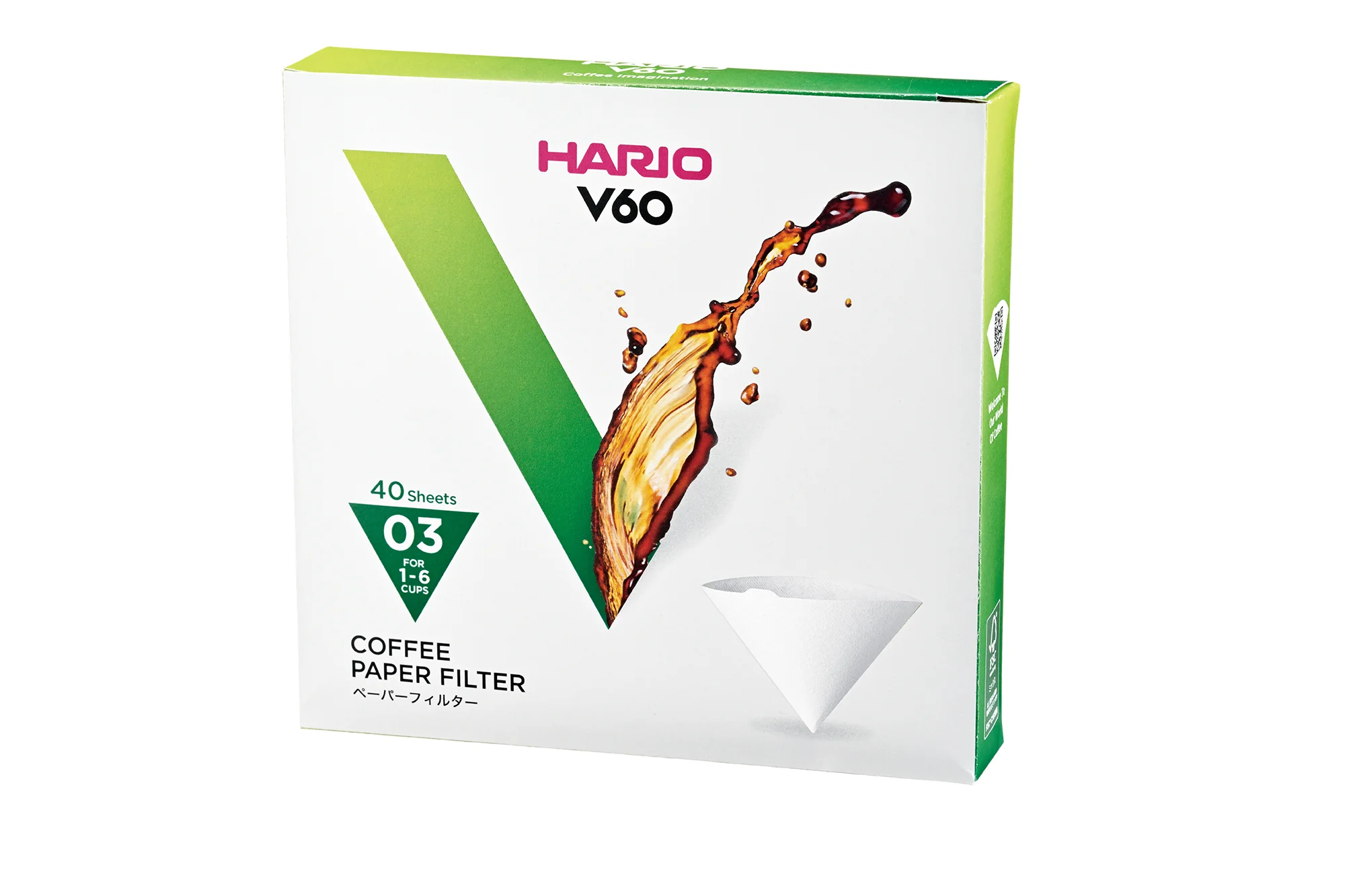 Hario V60 40 pakk kaffefilter - Image 5