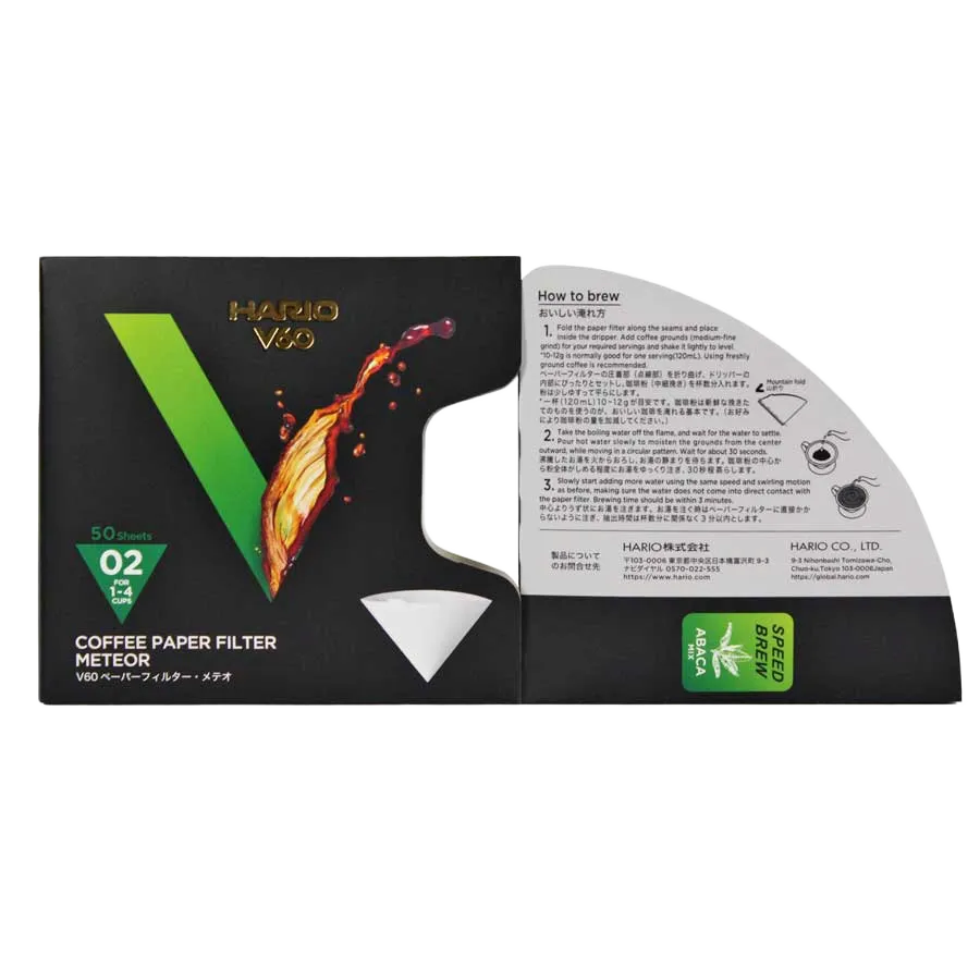 Hario V60 Paper Filter Meteor - Image 2