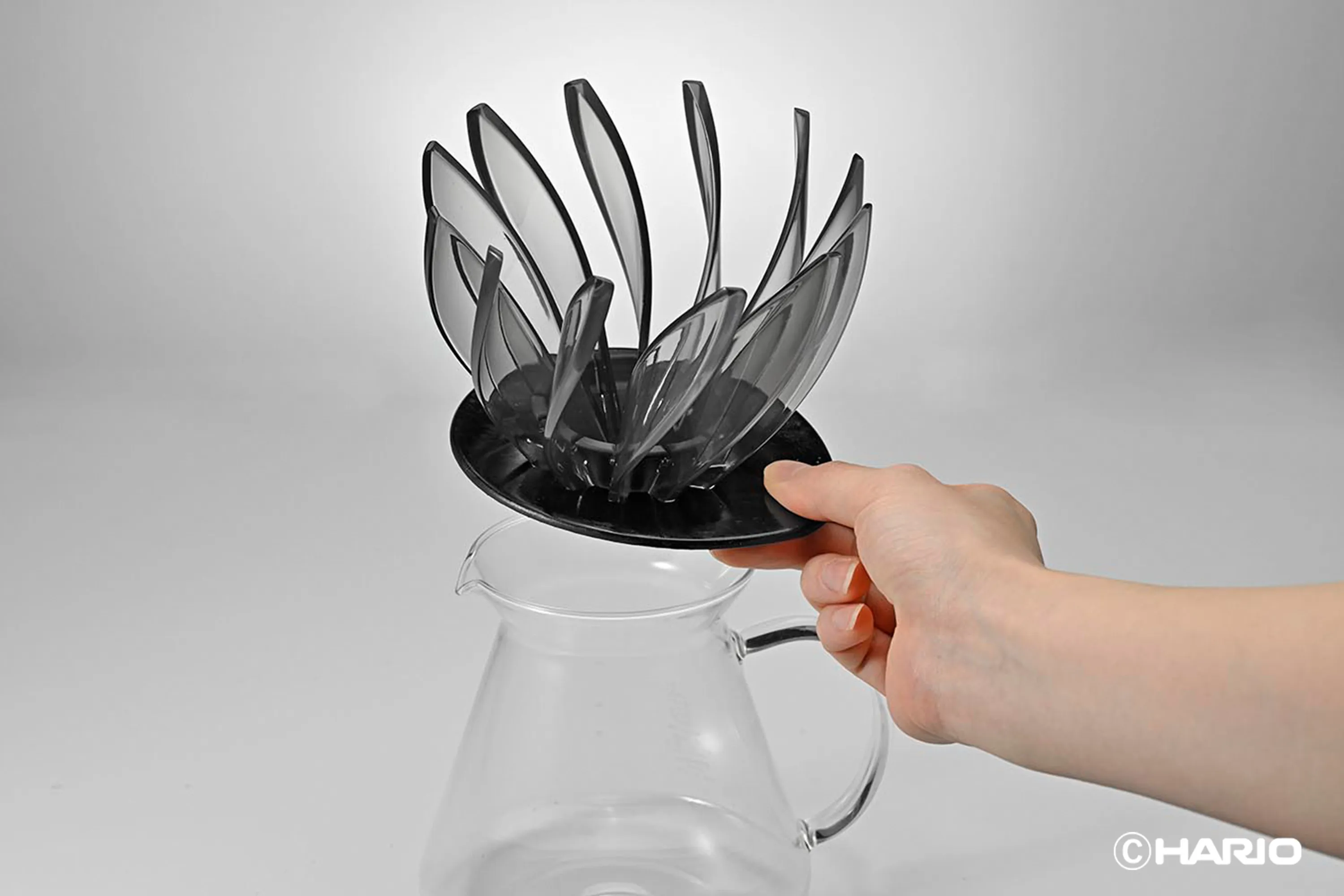 Hario V60 SUIREN sort transparent VDSU-02-TB - Image 5