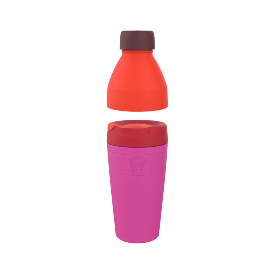 KeepCup Helix sett med termobeger og flaske Afterglow - Image 2