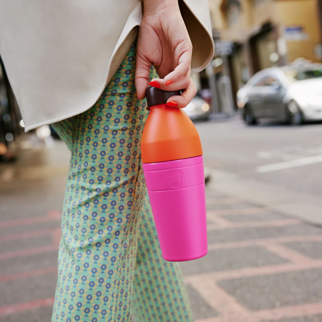 KeepCup Helix sett med termobeger og flaske Afterglow - Image 3