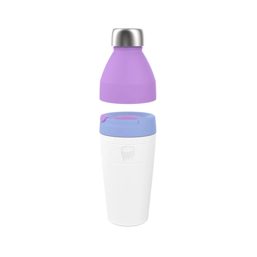 KeepCup Helix sett med termobeger og flaske Twilight - Image 2