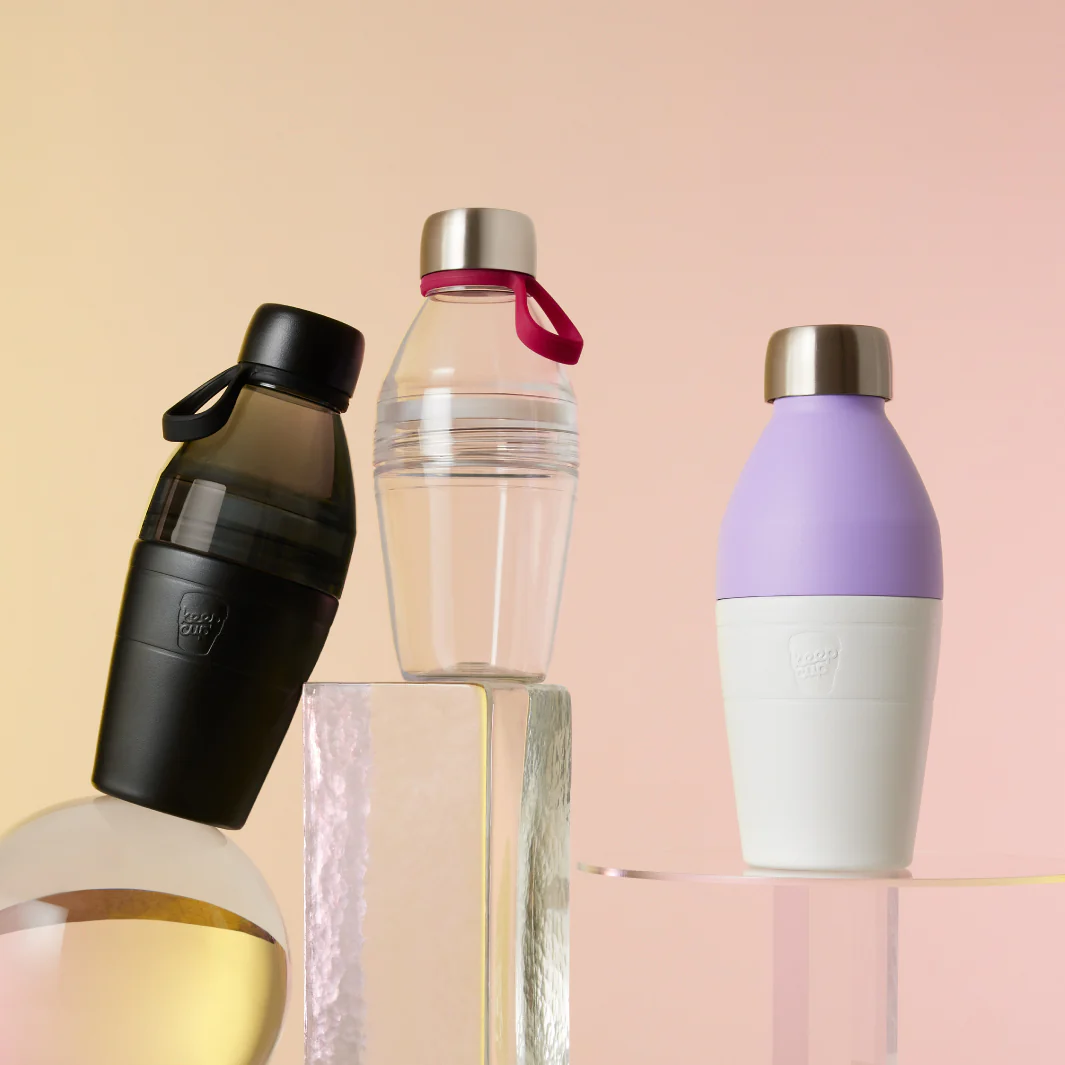 KeepCup Helix sett med termobeger og flaske Twilight - Image 3