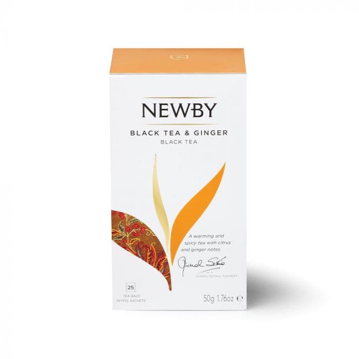 Black Tea & Ginger teposer Newby - Image 3