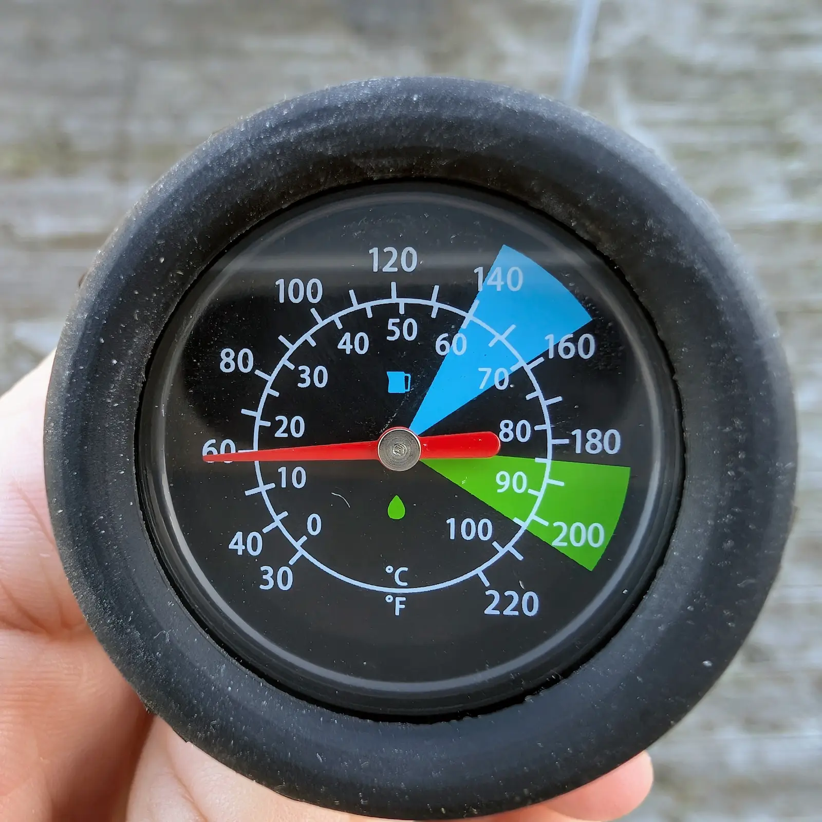 Typica Termometer i sort silikon - Image 2